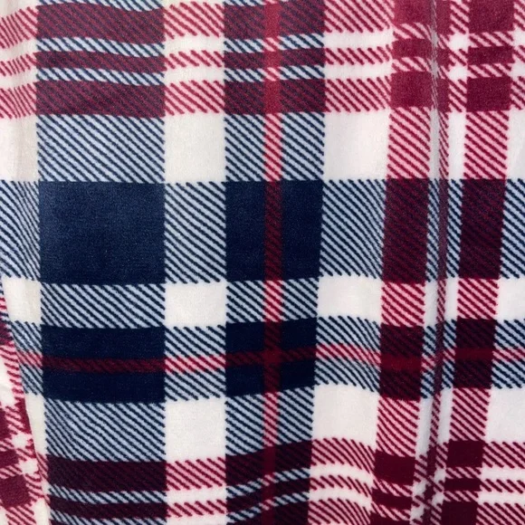 Like New Muk Luks silky velour stretch plaid pajama pants 2X - Picture 6 of 11